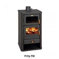 Wood Burning Stove with Oven Prity FM